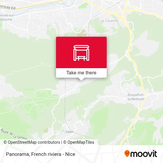Panorama map