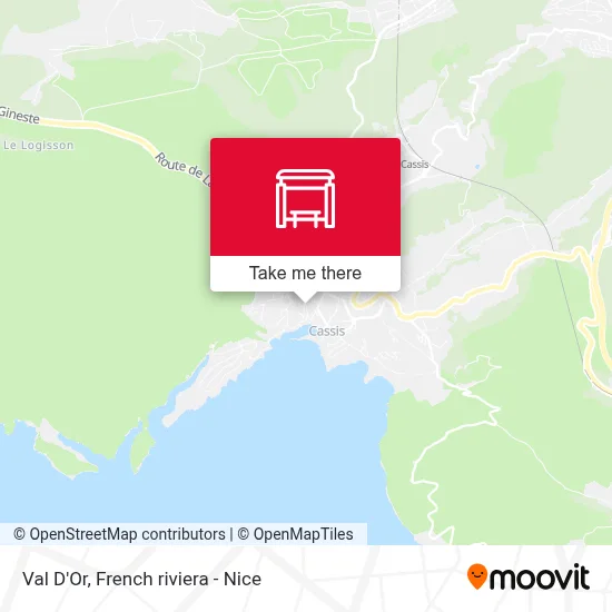 Mapa Val D'Or