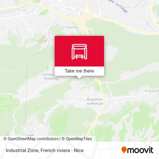 Zone Industrielle map