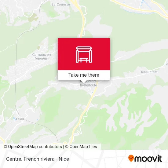 Centre map