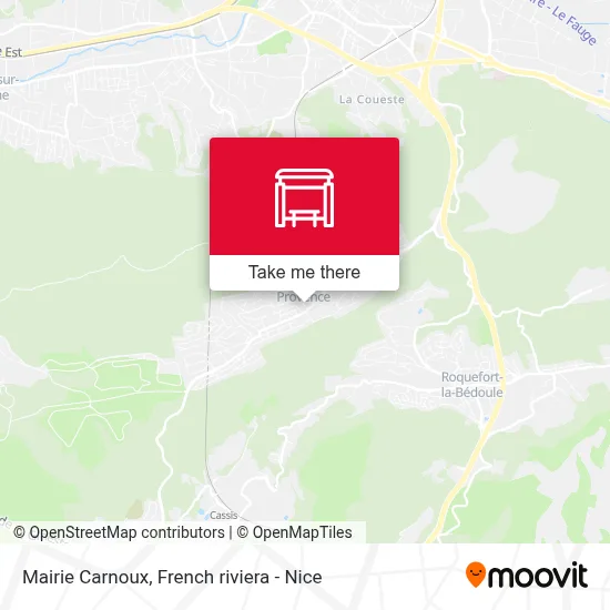 Mairie Carnoux map