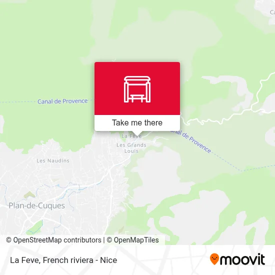 La Feve map