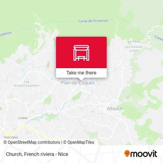 Église map