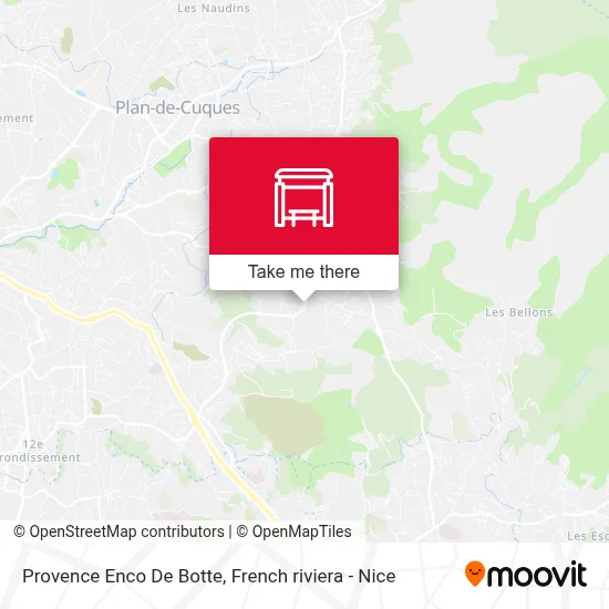 Provence Enco De Botte map