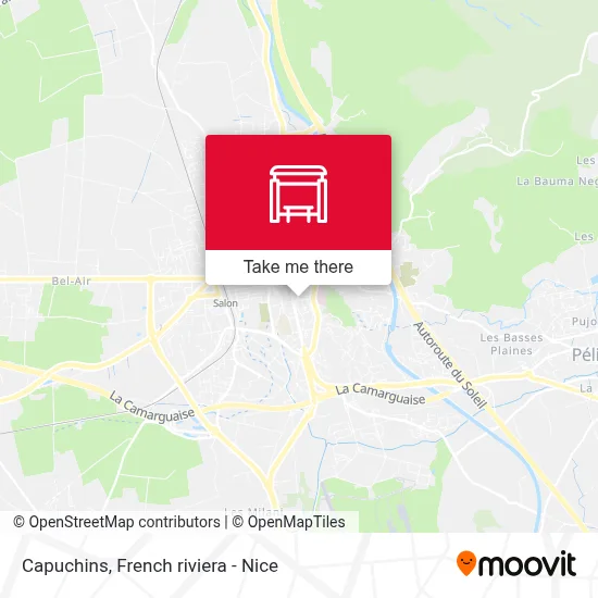 Capucins map