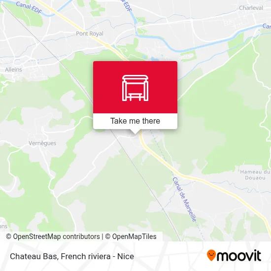 Chateau Bas map