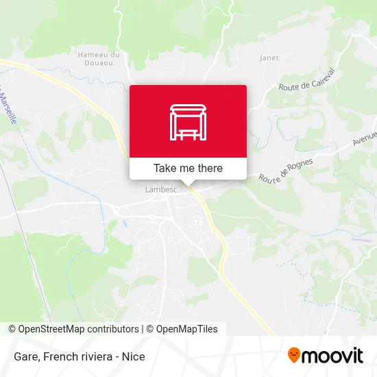Gare map