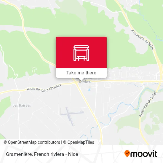 Gramenière map