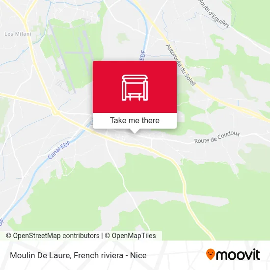 Moulin De Laure map