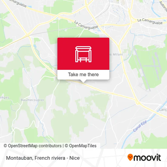 Montauban map