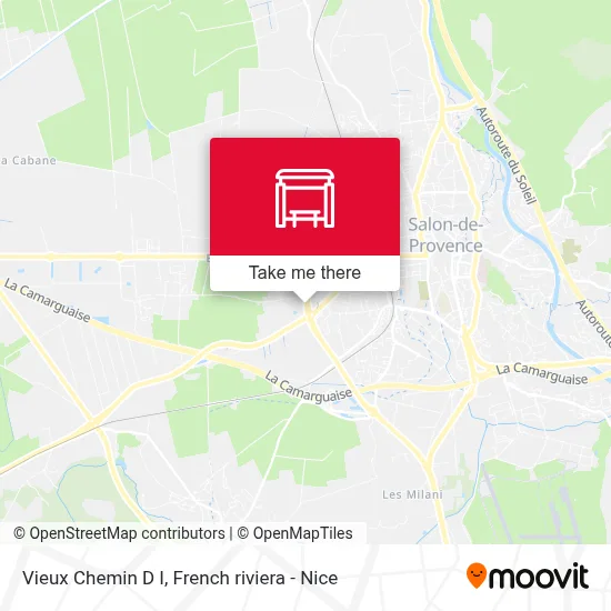 Vieux Chemin D I map