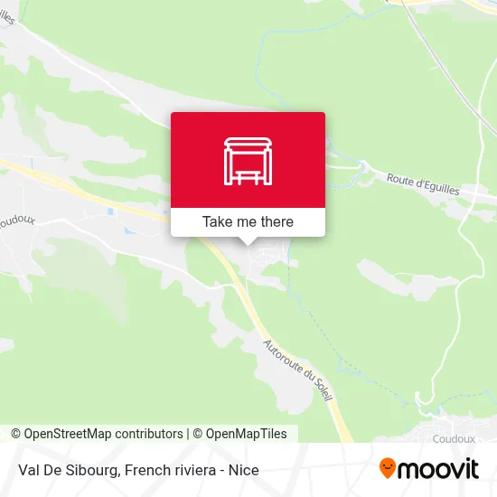 Val De Sibourg map