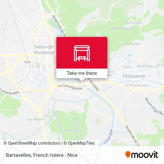 Bartavelles map