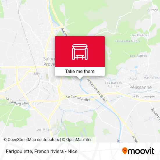 Farigoulette map