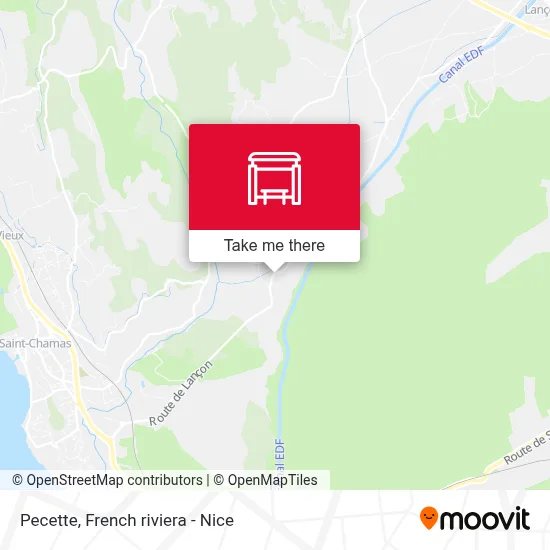 Pecette map