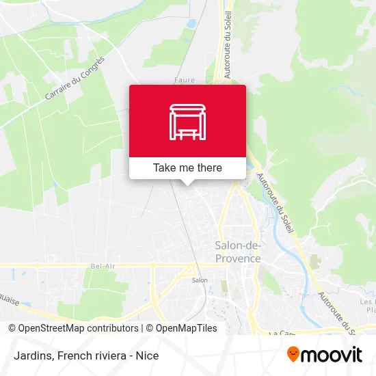 Jardins map
