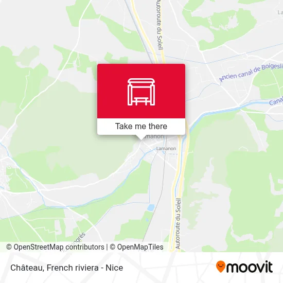 Château map