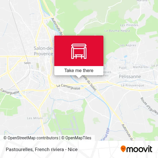 Pastourelles map