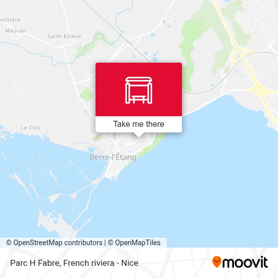 Parc H Fabre map