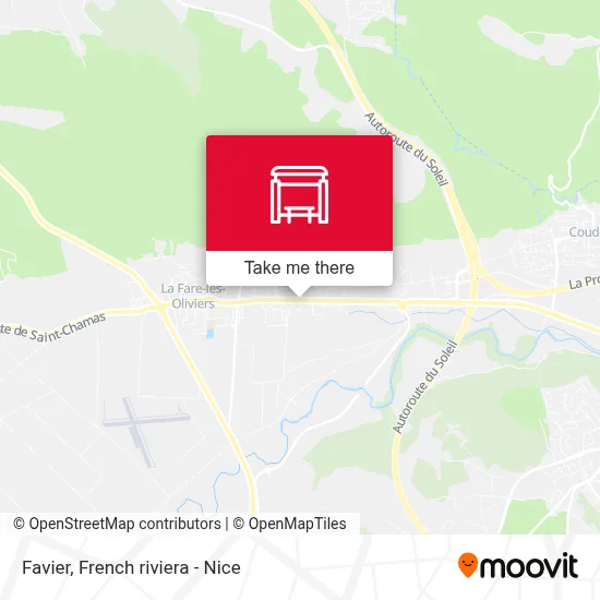 Mapa Favier