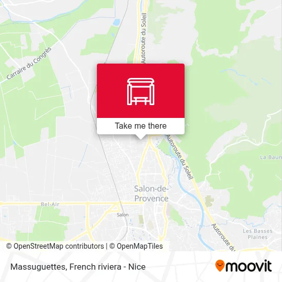 Massuguettes map
