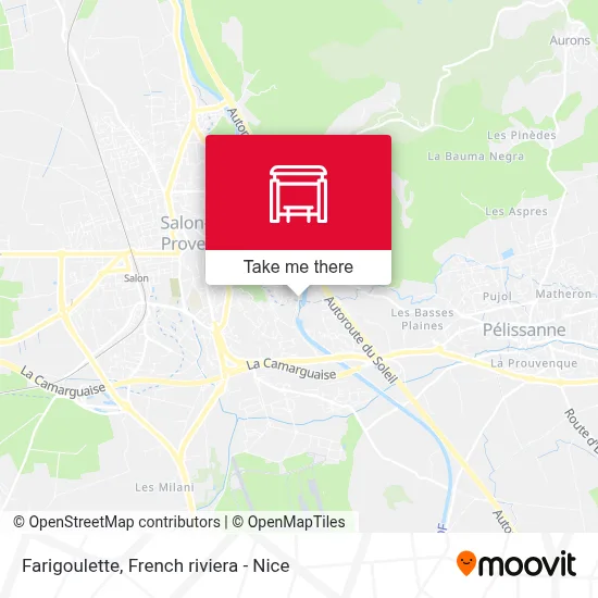 Farigoulette map