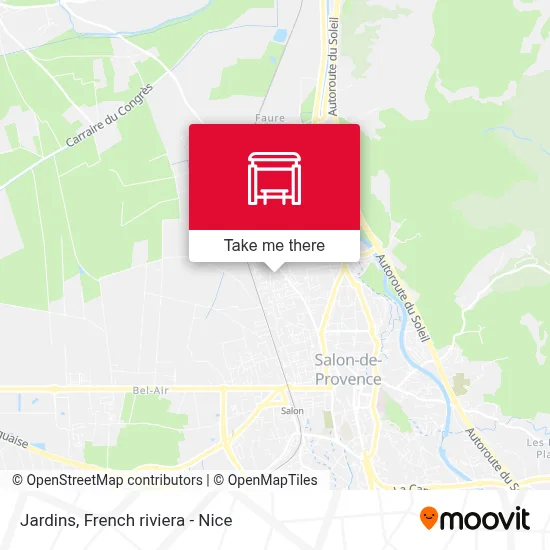Jardins map