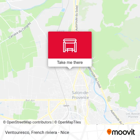 Ventouresco map