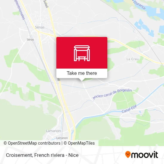 Croisement map