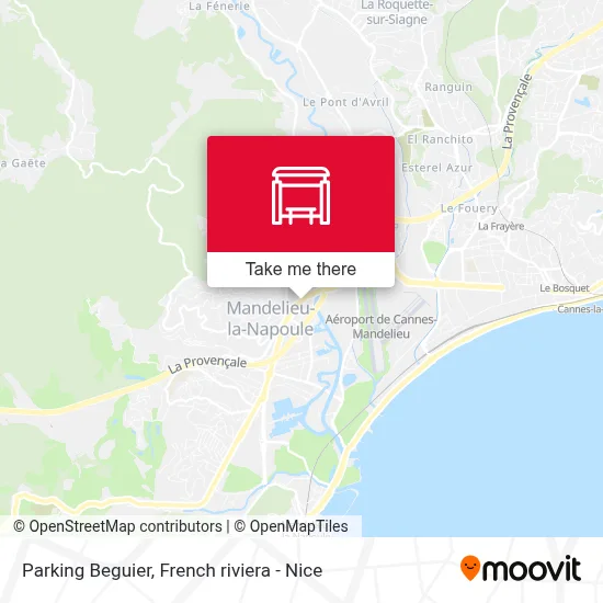 Parking Beguier map
