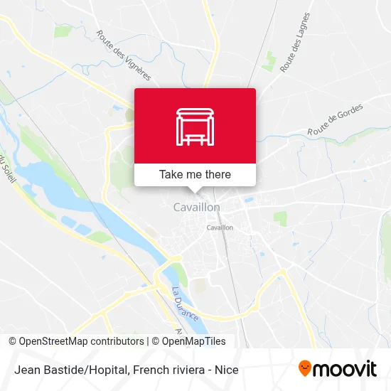 Jean Bastide/Hopital map