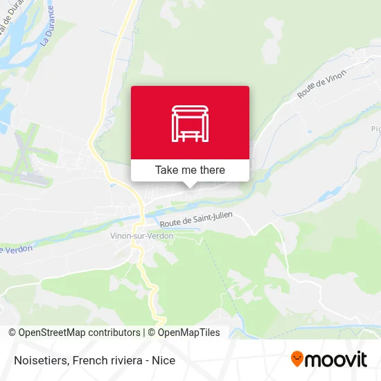 Noisetiers map