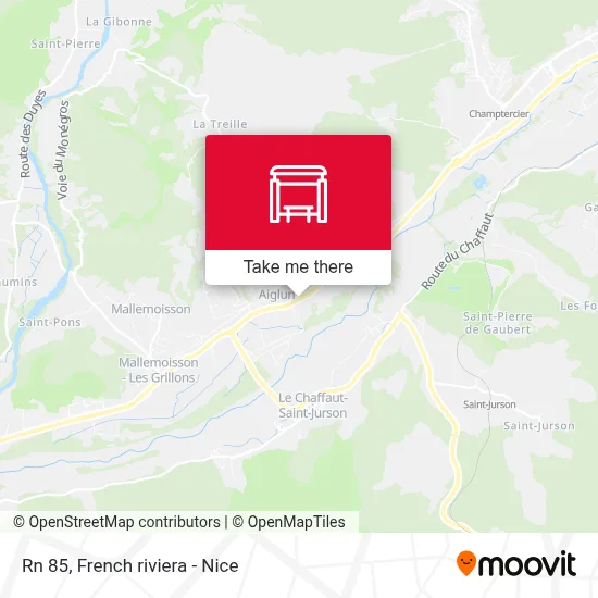 Mapa Rn 85
