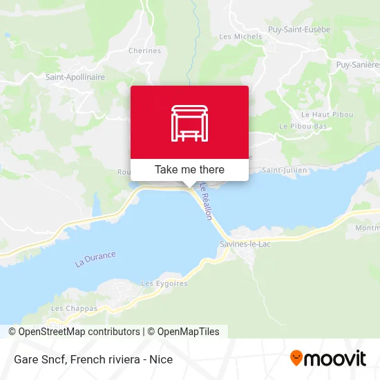Gare Sncf map