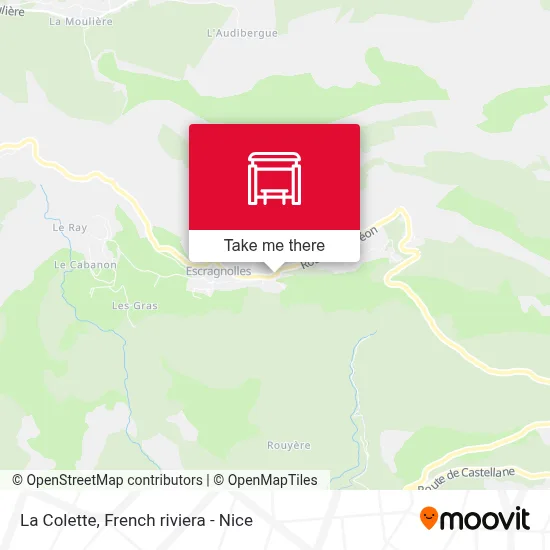 La Colette map