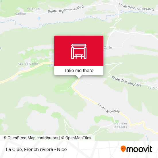 La Clue map