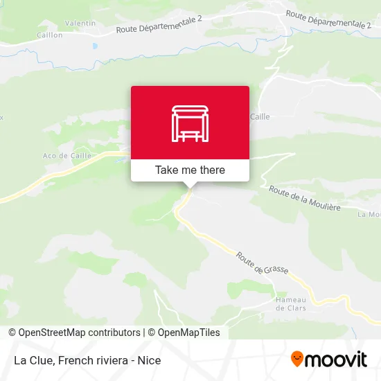 La Clue map