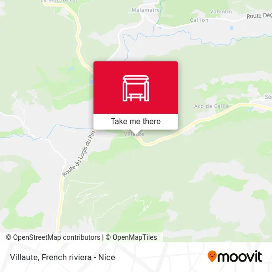 Villaute map