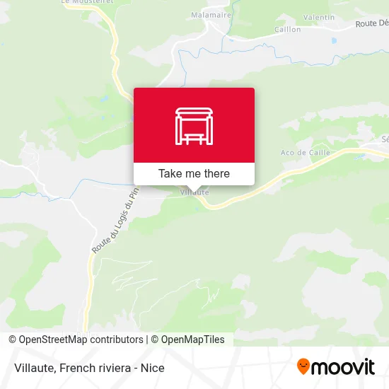 Villaute map