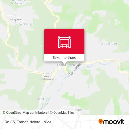 Mapa Rn 85