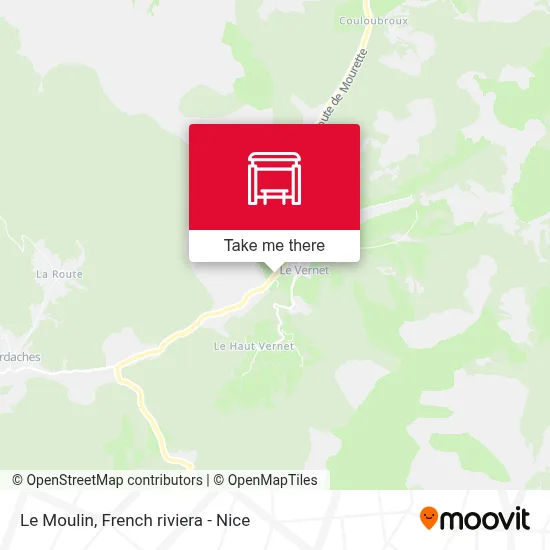 Le Moulin map