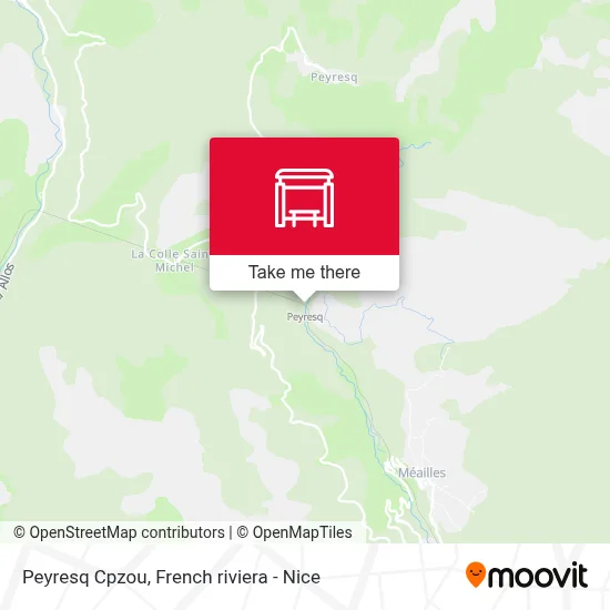 Peyresq Cpzou map