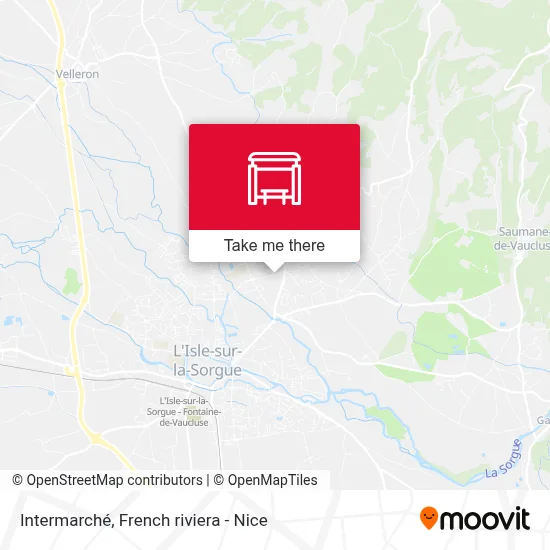 Mapa Intermarché