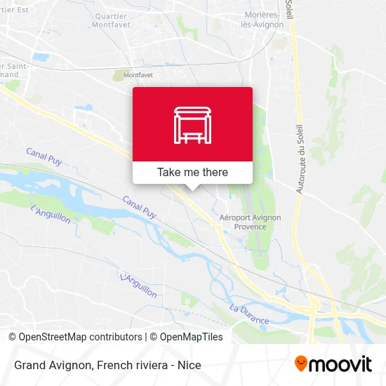 Grand Avignon map