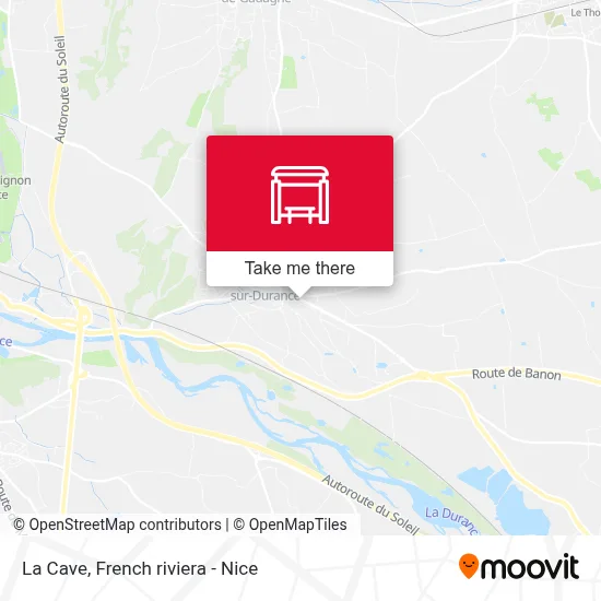 La Cave map