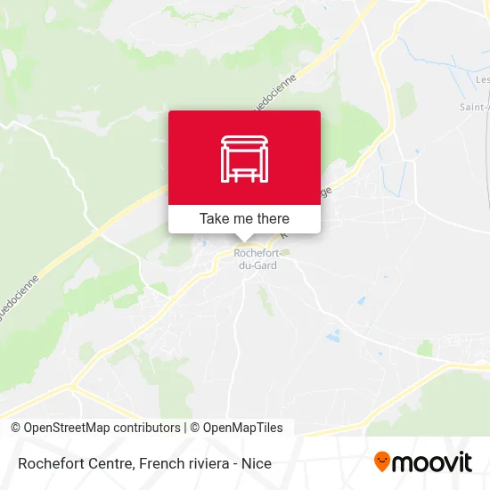 Rochefort Centre map
