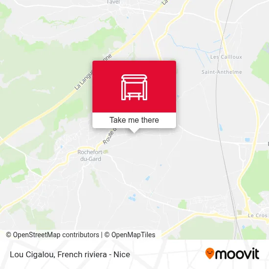 Lou Cigalou map