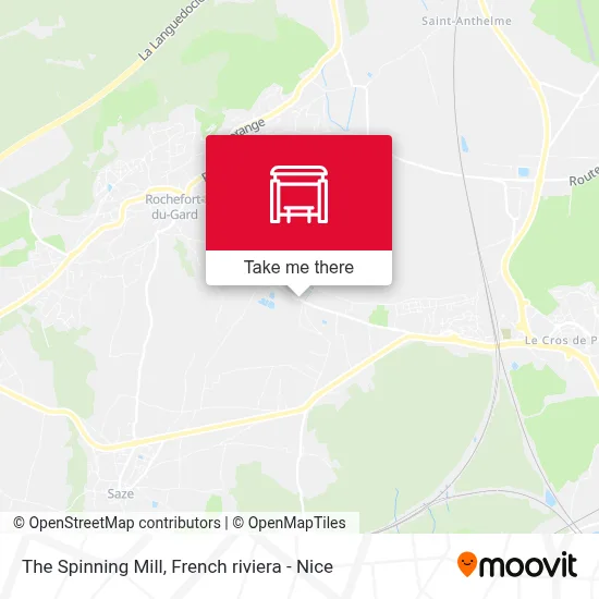 La Filature map