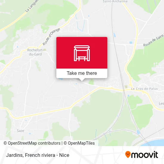 Jardins map