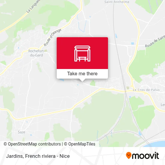 Jardins map